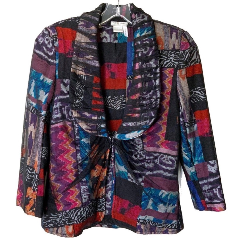 Alberto Makali Patch Pattern Black Mash Overlay B… - image 4